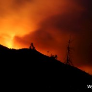 New Fork Lake Fire