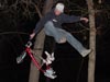 Bustin on the tramp